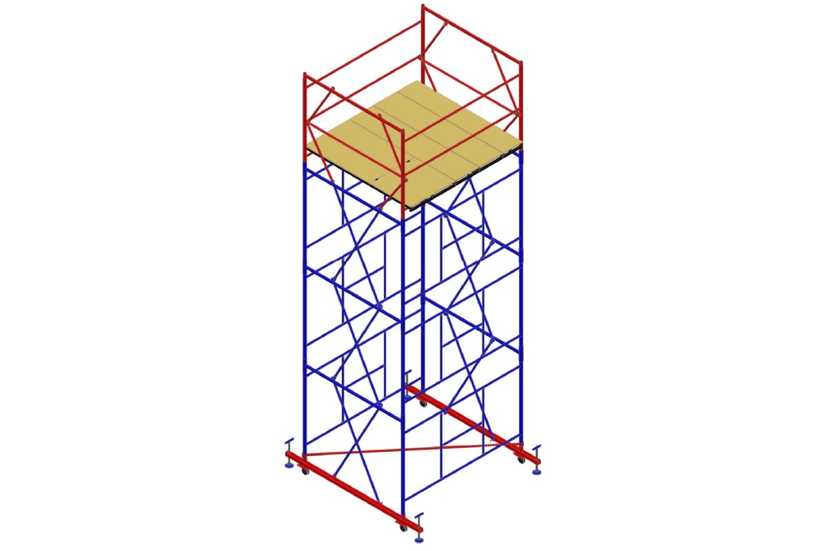 Вышка-тура МЕГА МЕГА-3 (Н=5,2 м) 533